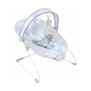 Balansoar FreeON, Enjoy, Electric, Cu vibratii si melodii, Cu senzor de sunet, Pana la 9 kg, 1 luna+, Blue