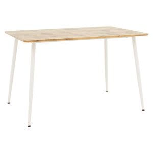 Masa dining Pako World, M-0050, Alb, 120x80x75 cm