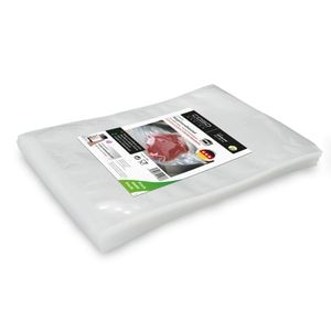Set 100 de pungi Caso Germany, 01286, profesionale, pentru aparat de vidat cu camera, 25x35cm, transparent