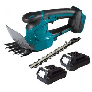 Foarfeca Electrica SIKS, Pentru Tuns Gard Viu Si Iarba, Fara Fir, Doi Acumulatori Li-Ion 36V, Incarcator Inclus, 11/20 cm