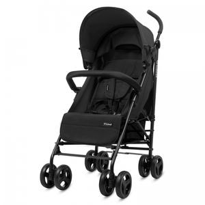 Carucior sport Kidwell, Qugar, Cu suport pentru picioare, 0 luni+, 5 puncte, Negru