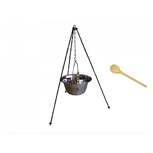 Set ceaun Perfect Home, otel inoxidabil, 30 litri, 3 piese, inox
