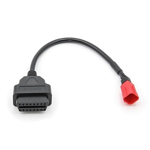 Cablu Adaptor De Diagnosticare Techstar OBD2 Cu 6 Pini La 16 Pini Pentru Motociclete Honda