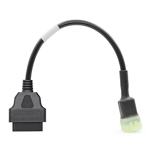 Cablu Adaptor De Diagnosticare Techstar OBD2 Cu 6 Pini La 16 Pini Pentru Motociclete Kawasaki