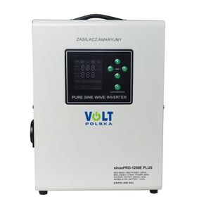UPS VOLT POLSKA PRO serie E PLUS, UNDA PURA SINUS, 800W / 1200W, 12V / 230V + suport LifePO4
