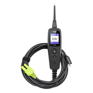 Tester Profesional Circuite Electrice Techstar P100, Diagnostic, 12/24V, Verificare Rezistenta, Masa, Voltaj, Servieta