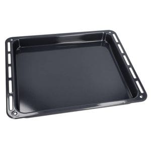 Tava cuptor electric incorporabil Whirlpool Ariston, emailata, Negru, 481010674817