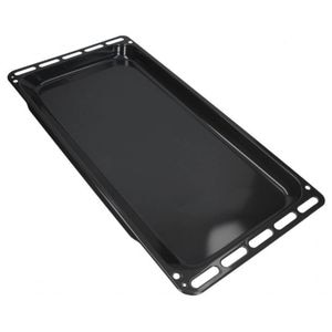 Tava cuptor electric incorporabil SMEG, emailata, Negru, 480370604