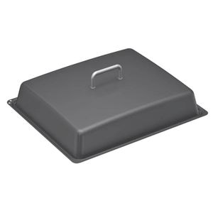 Capac tava cuptor electric incorporabil Bosch Siemens, emailata, Gri, 00437803