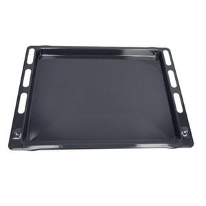 Tava cuptor electric incorporabil Whirlpool Ariston Hotpoint, emailata, Negru, 481011091369