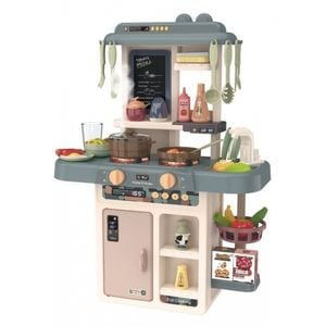 Bucatarie pentru copii Ecotoys, HC483303, Cu sunete, Cu LED-uri, Cu dispenser de apa, Multicolor