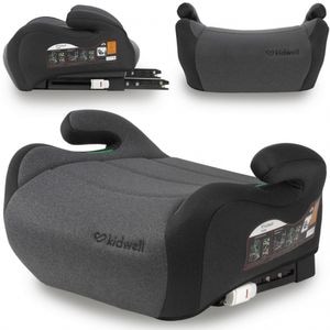Inaltator auto Kidwell, Ovan, Cu Isofix, 125-150 cm, Black Gray