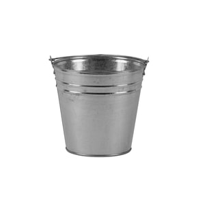 Galeata din tabla zincata Strend Pro, 10L, 29 cm, argintiu