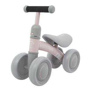 Bicicleta fara pedale SporTrike Cu 4 roti, Din plastic, 12 luni+, Roz