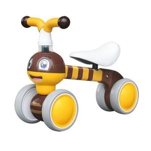 Bicicleta fara pedale Ecotoys Albinuta, LC-V1308, 10 - 36 luni, Galben