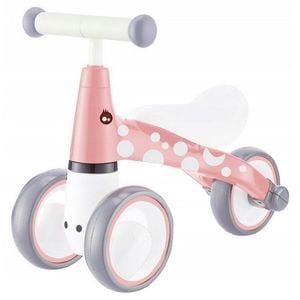 Bicicleta fara pedale Ecotoys LB1603, Flamingo, 12 - 36 de luni, Roz