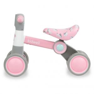Bicicleta fara pedale Kidwell Petito Bunny, Pentru greutate maxima de 20 kg, Roz