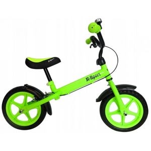 Bicicleta fara pedale R-Sport R9, Reglabila pe inaltime, Verde