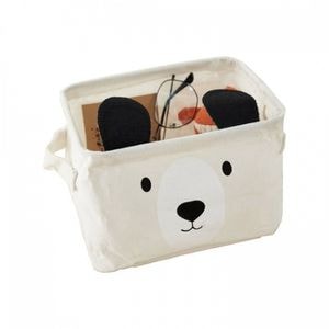Cos pentru depozitarea jucariilor Ecotoys OR52BMIS, 16 x 20 x 14 cm, Bej