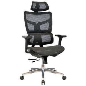 Scaun Ergonomic ErgoTech Pro, Negru