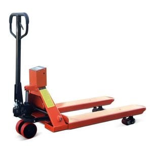 Transpalet Manual Hidraulic cu Cantar integrat Handlekraft HK GRAVITY25-1150, capacitate maxima de ridicare 2500kg