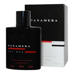 Apa de toaleta COTE AZUR Panamera Black, Barbati, 100ml