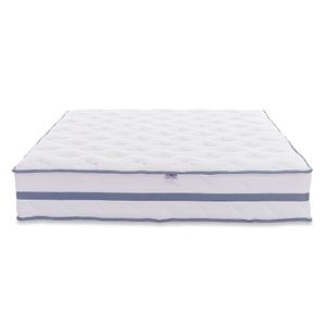 Saltea Ortopedica, Best Sleep, Infinity Blue 200x200x35 cm, spuma poliuretanica si arcuri ambalate individual, fermitate medie