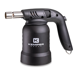 Lampa pentru lipit cu gaz Kemper Professional, PIEZO, Functie 360, Corp ABS, Black Edition