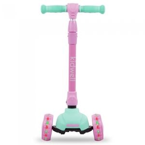 Trotineta Kidwell Jax, Cu roti cu iluminare LED, Mint Pink