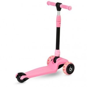 Trotineta Kidwell Jax, Cu roti cu iluminare LED, Roz
