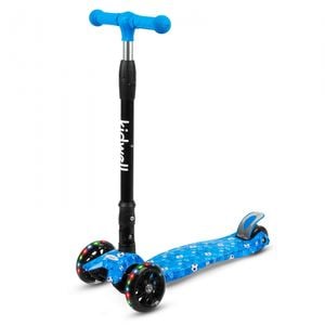 Trotineta Kidwell Vento, Fotball, Cu lumini cu LED incorporate in roti, Multicolor