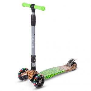 Trotineta Kidwell Vento, Game, Cu lumini cu LED incorporate in roti, Multicolor