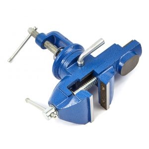 Menghina de banc HBM, rotativa, 50 x 60mm, Albastru, Metal