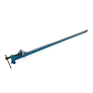 Menghina pentru tamplarie HBM, cu bara T, 1500mm, Albastru, Otel