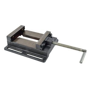 Menghina din fonta pentru masini de gaurit foraj Geko, 125 mm, 5", Negru, Fonta