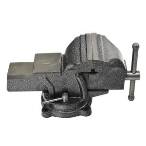 Menghina de banc cu baza rotativa Geko, 6, 150 mm, Negru, Fonta