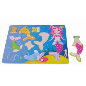 Puzzle Sun Baby, 039, Marmaid, Din lemn