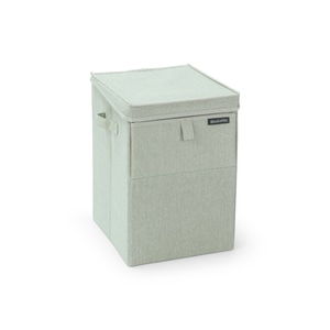 Cos de rufe stivuibil Brabantia, textil, 35 l, verde