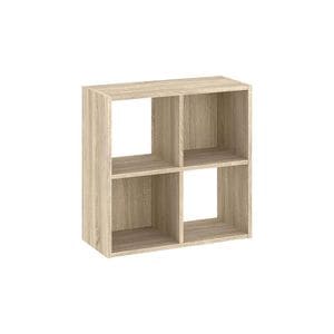 Biblioteca, Sani Catchy 4P,  61 x 30 x 61 cm,  Stejar Somona
