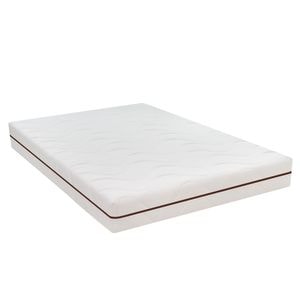 Saltea pat Bedora Merino Confort, ortopedica, cu spuma poliuretanica, fara arcuri, fata vara sau iarna, husa detasabila, 2 persoane, 140 x 200 x 18 cm