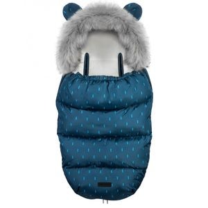 Sac carucior Ricokids Elmi 720004, Cu modele, 95 x 48 cm, Bleumarin
