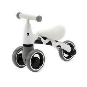 Bicicleta de echilibru cu 3 roti Adamex Animals, testata EN71, +12 luni, Cow