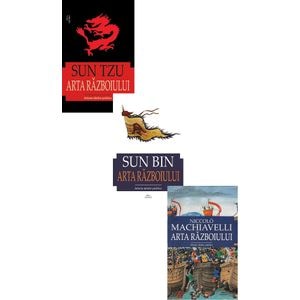 Pachet 3 volume: Arta razboiului. Sun Tzu + Sun Bin + Niccolo Machiavelli