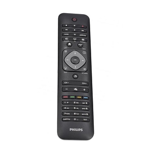 Telecomanda originala Smart TV PHILIPS 996590004895, Seria PFL, Negru, 398GR8BD6NTPHT