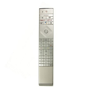 Telecomanda originala Smart TV PHILIPS 398GM10SEPHN0002PH, Ambilight, Google Assistant, Argintiu, 996592006034