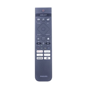 Telecomanda originala Smart TV PHILIPS A136RF543C0003, Ambilight, Negru, 398GR10BEPHNF000CR