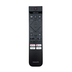 Telecomanda originala Smart TV PHILIPS A136RF543Y0001, Ambilight, Negru, 398GM10BEPHYE002CR