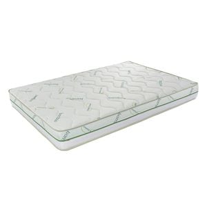 Saltea pat Bedora Bamboo Arctic Gel Memory 4 in 1 Confort, cu spuma memory, suport ortopedic, sustinere anatomica, pozitie corecta a coloanei vertebrale, 140 x 200 x 21 cm