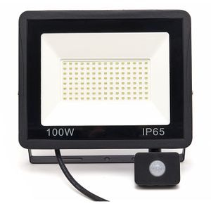 Proiector led Hbm, cu senzor, 100W, 6500K, 8000 lumeni