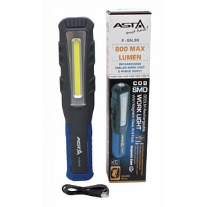 Lampa led cob Asta, cu acumulator, 800 lumeni